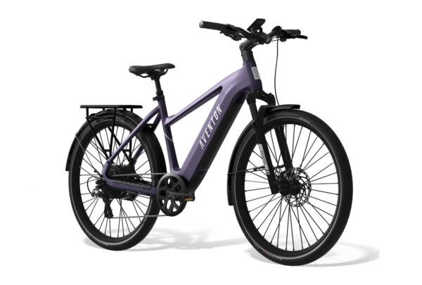 02_Level.3_Matte-Aurora_Front-pers_1-bike Aventon Level 3 Commuter Ebike - Image 6