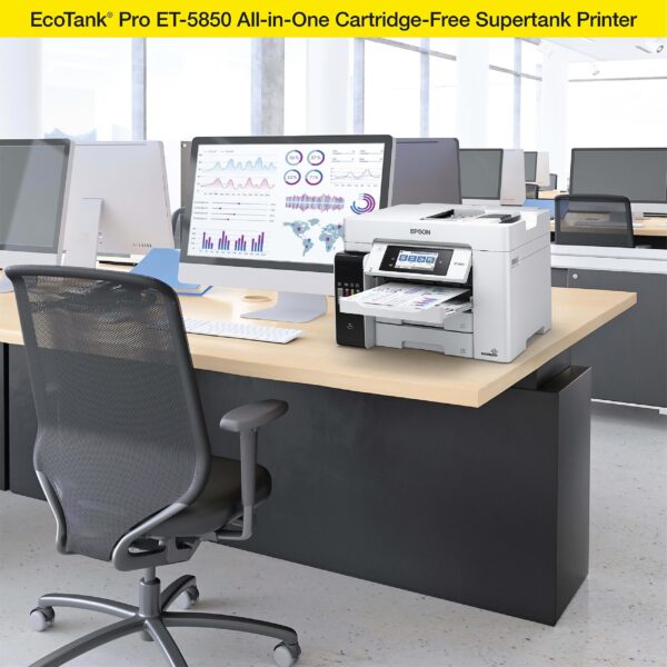 1013 Epson EcoTank Pro ET-5850 Color Laser - Image 4