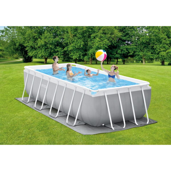 104aea62-7eed-426d-93c6-69669916347c.d1fcf386e9aa5414ee0e504f515a9653 Intex 16Ft X 8Ft X 42In Prism Frame Rectangular Pool Set - Image 2