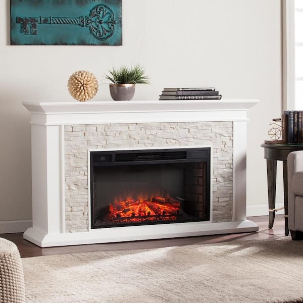 106 Ithaca 60.25 in. Electric Fireplace - Image 1