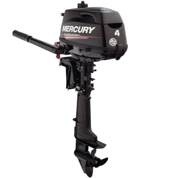 1072 Mercury 4HP Tiller FourStroke Outboard Motor - Image 1