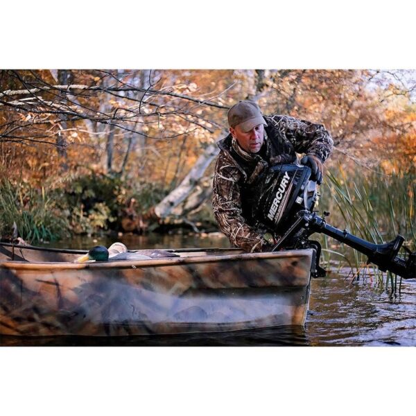 1076 Mercury 4HP Tiller FourStroke Outboard Motor - Image 5