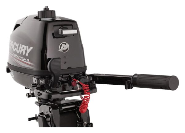 1107 Mercury 6HP Tiller FourStroke Outboard Motor - Image 4