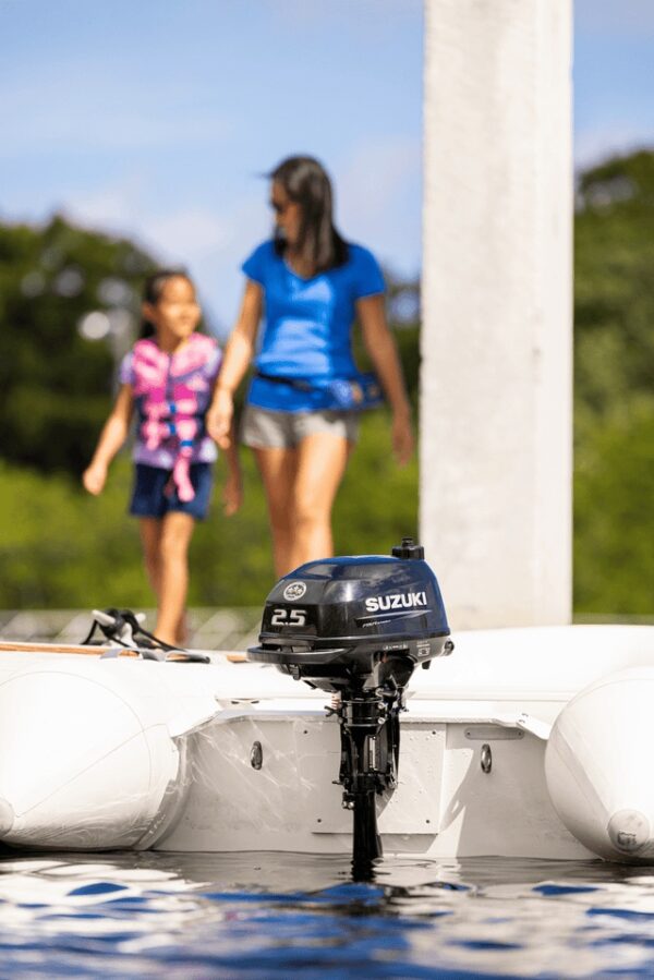 1119 Suzuki 2.5 HP Outboard Motor - Model DF2.5S5 - Image 4