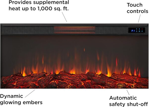 1138 Real Flame Bernice Landscape Electric Fireplace - Image 6