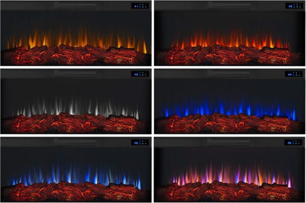 1139 Real Flame Bernice Landscape Electric Fireplace - Image 7