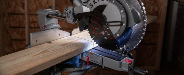 116 SKIL SPT88-01 12" Worm Drive Dual Bevel Sliding Miter Saw - Image 3