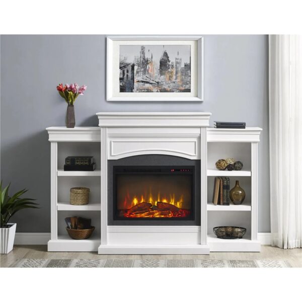 12 Ameriwood Home Lamont Mantel Fireplace - Image 2