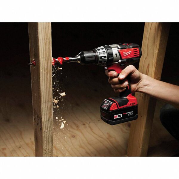12E733_6 MILWAUKEE Cordless Tool Combination Kit: 4 Tools, 18 V DC Volt, Battery Included, M18™, M18™, 2PYZ8 - Image 6