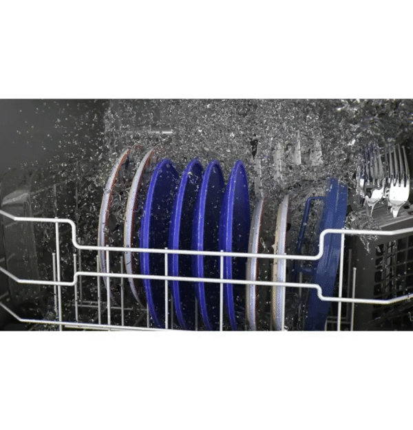 12d875a8-5013-47bf-ae9c-dcc5f7216060 GE - 24" Top Control Built-In Hybrid Tub Dishwasher with Dry Boost - Stainless Steel - Image 5