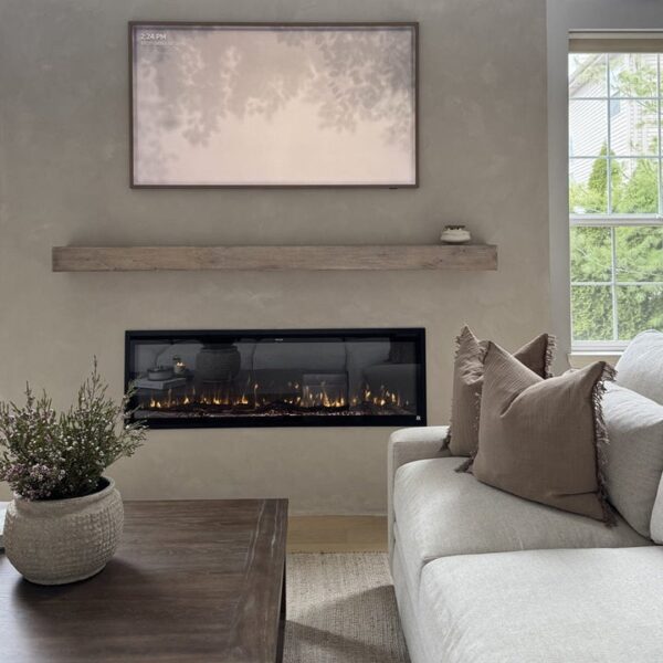 135 Touchstone Sideline Elite Smart 60" WiFi-Enabled Recessed Electric Fireplace - Image 5