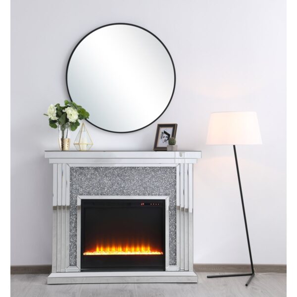 140 Willa Arlo Interiors Speer Electric Fireplace - Image 4
