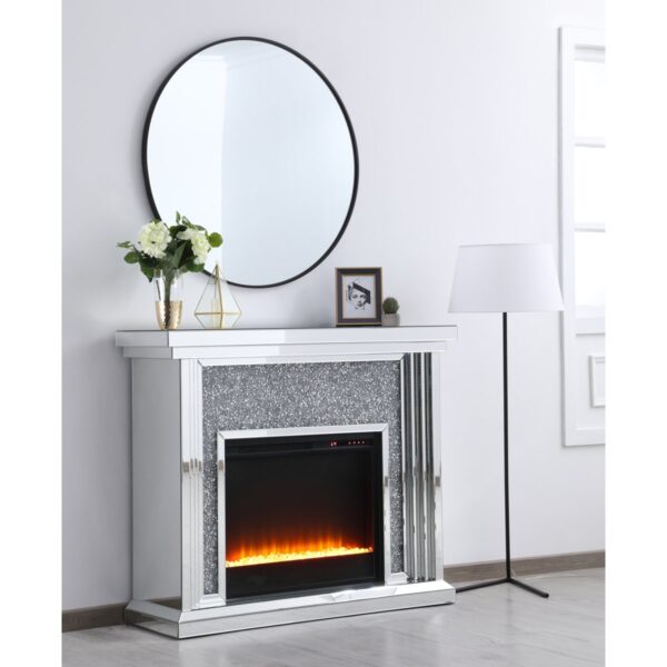 145 Willa Arlo Interiors Speer Electric Fireplace - Image 8