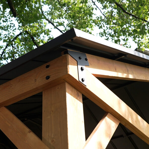 15+Ft.+W+x+13+Ft.+D+Solid+Wood+Hardtop+Patio+Gazebo-66777535 (2) JOYSIDE 15 ft. x 13 ft. Solid Cedar Wood Outdoor Patio Hardtop Gazebo - Image 5