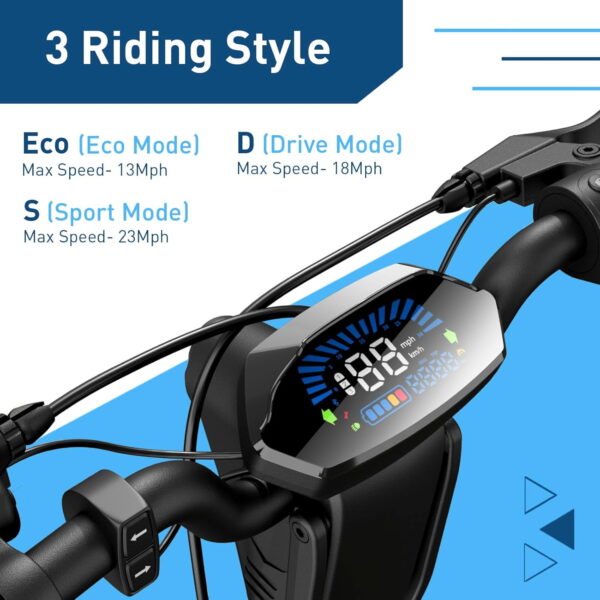 16310e9d-991e-4a7a-bd8c-7f1ce96df380.e0a7c87106de5c9265cb0c6b72b06eed Hiboy X300 Electric Scooter, 700W Peak Motor, 12" Pneumatic Tires, 23 Mph & 38 Miles Range, Folding Commuter Electric Scooter for Adults - Image 5