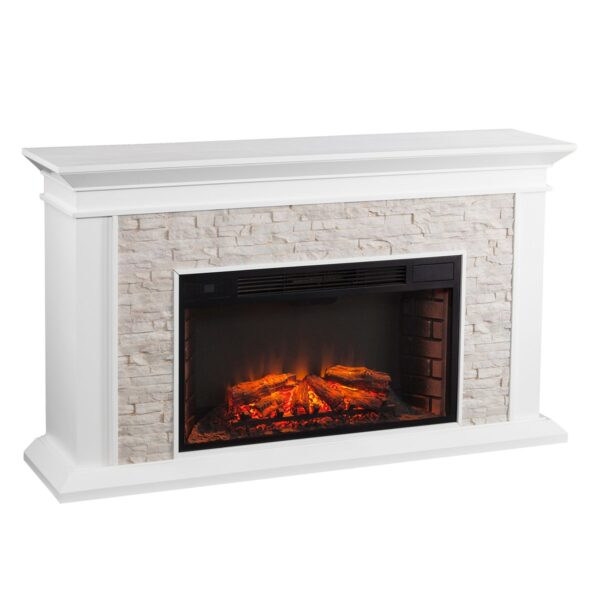 168 Ceonna Electric Fireplace Winston Porter Finish - Image 2