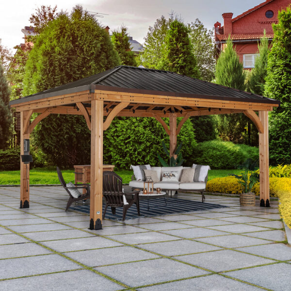 16x12-Barrington-Hero-1 Backyard Discovery Barrington Gazebo - Image 1