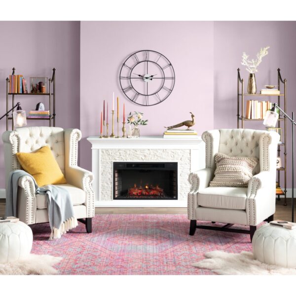173 Ceonna Electric Fireplace Winston Porter Finish - Image 6