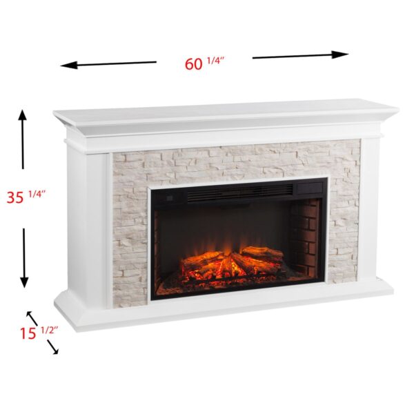 174 Ceonna Electric Fireplace Winston Porter Finish - Image 7