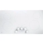GE 36" Built-In Electric Cooktop JP3036TLWW - Image 6