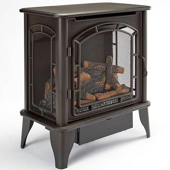 21 Bluegrass Living Panorama Vent Free Dual Fuel 3-Sided Gas Stove BTSD23RT - Image 4