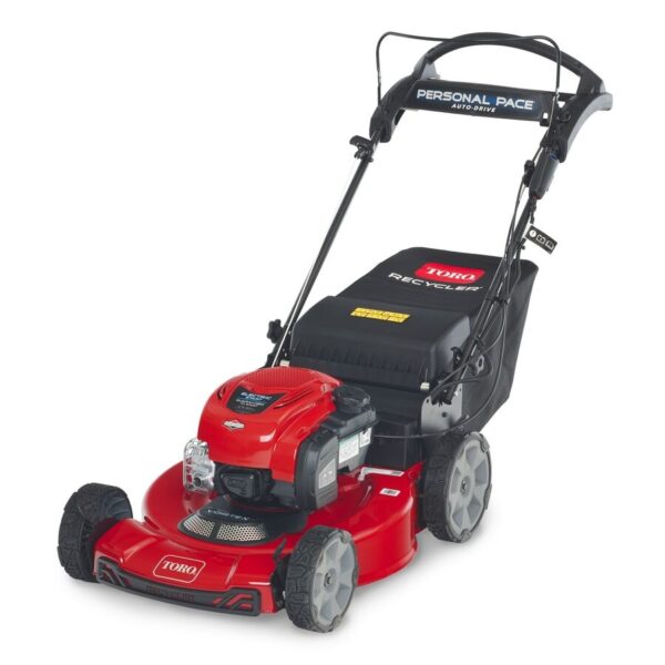 213 Toro 22" Electric-Start Recycler Personal Pace Self-Propelled Gas Lawn Mower - Image 2