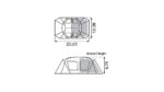 Snow Peak Land Lock Shelter Tent - Image 6