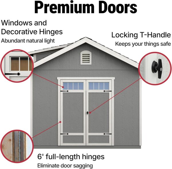 Handy Home Windemere Storage Shed - Image 4