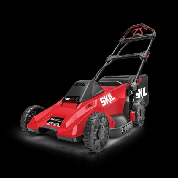 228 Skil PWR CORE 40-volt, 20-in Self-Propelled Battery Walk Mower with (1) 6 Ah Battery Included | SM4910C-11 - Image 1