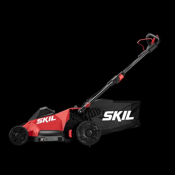 233 Skil PWR CORE 40-volt, 20-in Self-Propelled Battery Walk Mower with (1) 6 Ah Battery Included | SM4910C-11 - Image 6