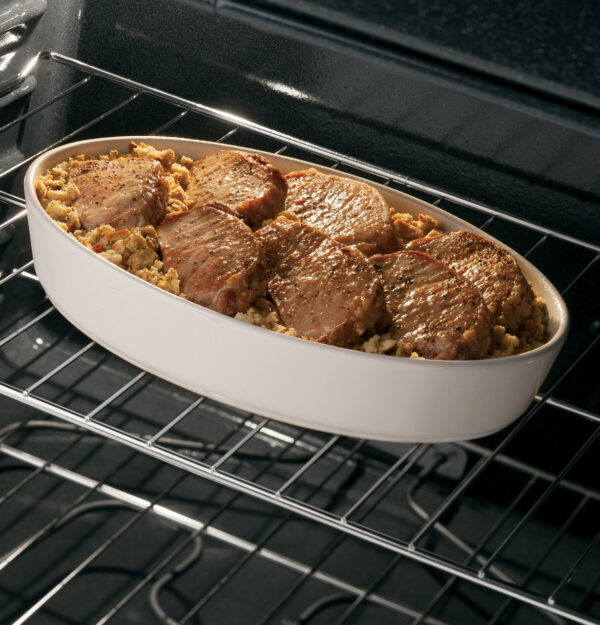 23bcee584f74d04f7e2a1e8726576e9ff8a32528__48065 GE 30" Freestanding Electric Range JB256DMBB - Image 10