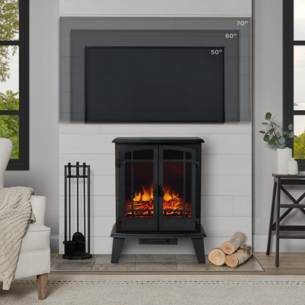 25 Real Flame Foster 25" Electric Fireplace - Image 3