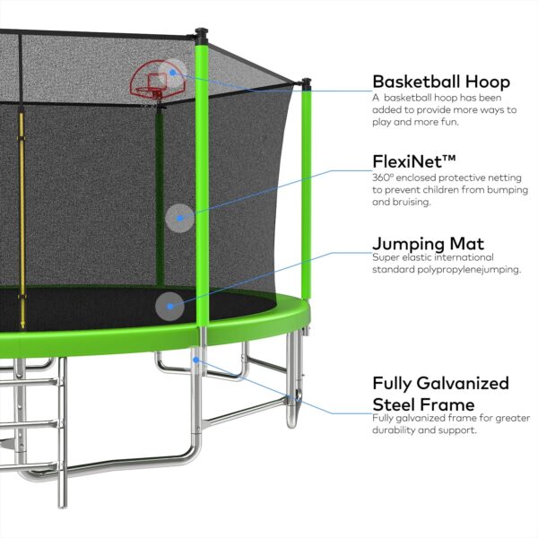 250 JumpFlex HERO 15ft Trampoline - Image 3