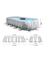 Prism Frame™ 20' x 10' x 48" Oval Above Ground Pool Set - Image 5