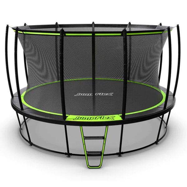 280 JumpFlex Hero Round Outdoor Backyard Trampoline - Image 1