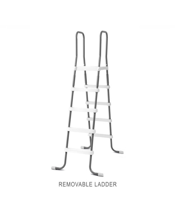 28067_E04_Ladder_52in-2000x2500-9ccac2e__06629 Intex Ultra Frame Rectangular Above Ground Swimming Pool Set - Image 3