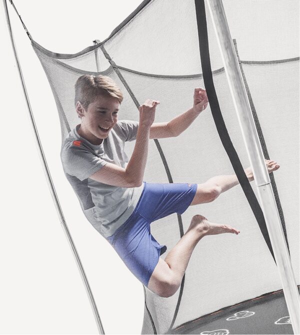 286 Vuly Safe Outdoor Trampoline Round Springless Trampolines With Safety Enclosure Net - Image 2