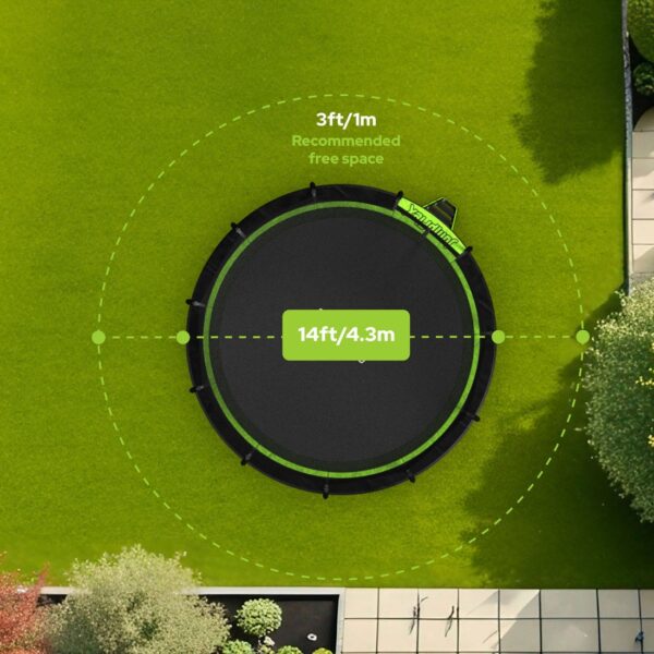 291 JumpFlex HERO 14ft Round Trampoline - Image 3
