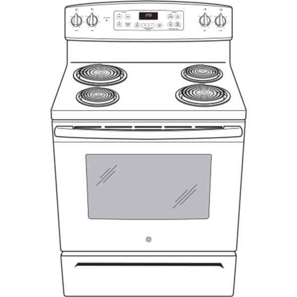 2a40df237b4ff35bd2eccb78a65d56304ed67984__62307 GE 30" Freestanding Electric Range JB256DMBB - Image 8