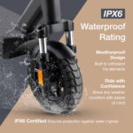 Vmax VX4 GT Electric Scooter for Adults, 1,600W, 62-Mile Range - Image 2