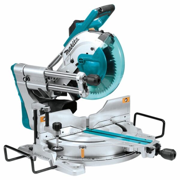 32 Makita LS1019L Dual-Bevel Sliding Compound Miter Saw with Laser - Image 1