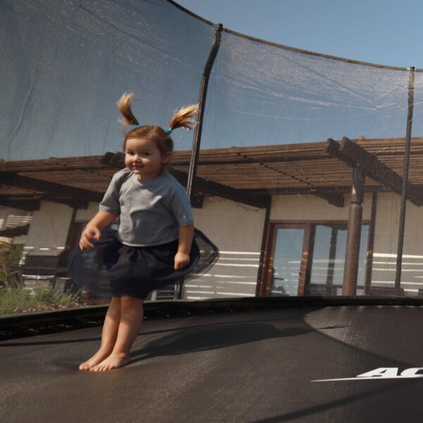 333 Acon Air 12ft Round Trampoline with Premium Net and Ladder - Image 2