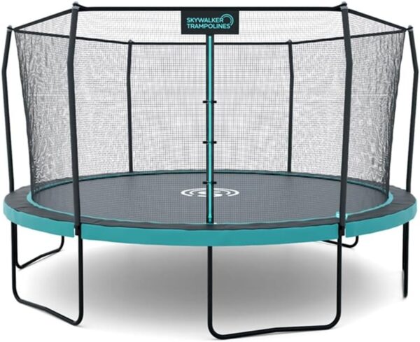 339 Skywalker Trampolines Rectangle Trampoline with Enclosure - Image 1