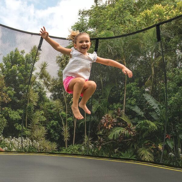 347 Springfree Trampoline 8' Compact Round Trampoline with Safety Enclosure - Image 5