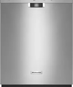 KitchenAid - 24" Built-In Dishwasher with Tub - Stainless Steel