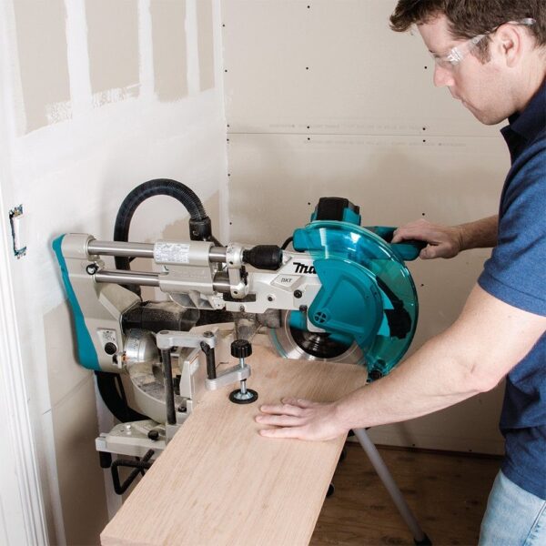 36 Makita LS1019L Dual-Bevel Sliding Compound Miter Saw with Laser - Image 5