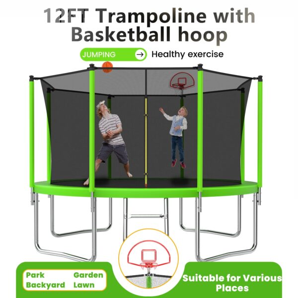 389 Jumpflex FLEX120 12FT Trampoline - Image 6