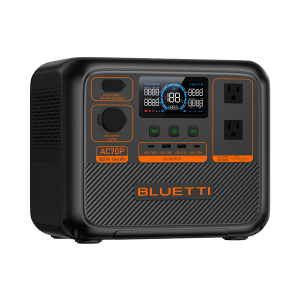 3_e7f794b3-9ad0-4255-98b3-17013156f2ea_2000x BLUETTI AC70P Portable Power Station | 1000W 864Wh - Image 4