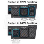 Westinghouse WGen5300DFc - 5300 Watt Electric Start Dual-Fuel Portable Generator w/ Wireless Remote Start, RV Outlet & CO Sensor (49-State) - Image 3
