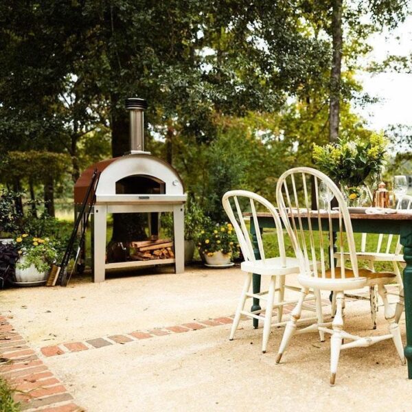 3ff7a0e4a1e3b2b8d72db6e9b742a5d2 Fontana Forni Mangiafuoco Wood-Fired Pizza Oven - Stainless - FTMF-S - Image 4